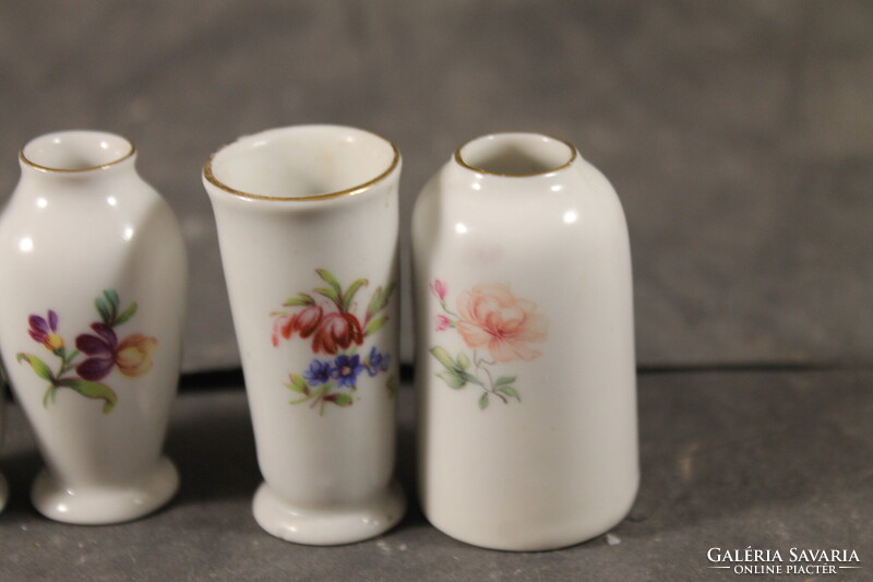 Hollóházi mini vázák 671