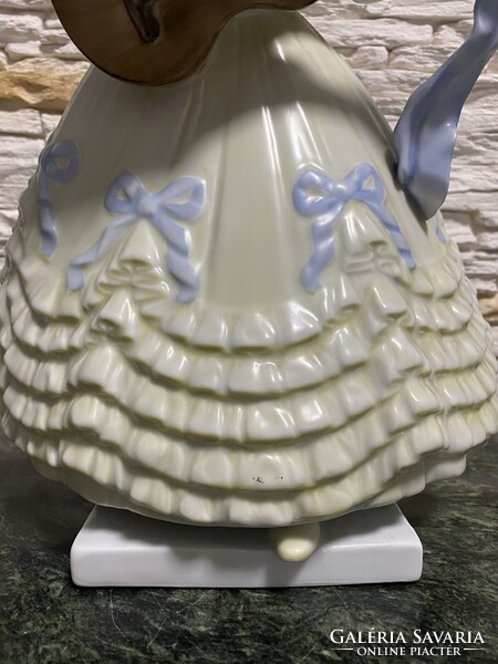 Herendi Antik Sárga Déryné! Hibátlan!