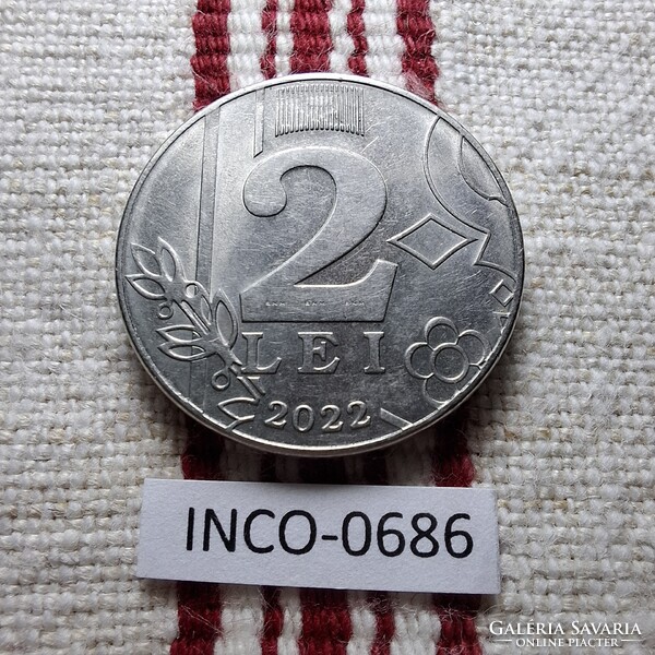 Moldova 2 Lej 2022 EF