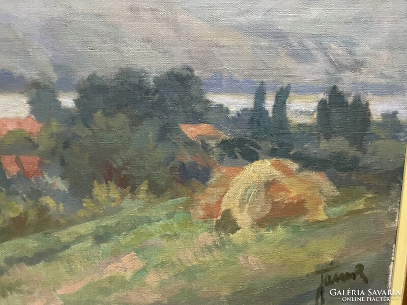 Jámbor Lajos (1884’Nagyvárad-1954’New York)-Dunakanyar..60x80cm