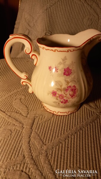 Régi zsolnay virágos tejkiöntő
