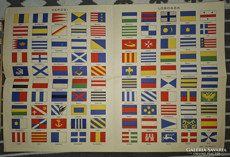 Dr. Széll Sándor: Városaink neve, címere és lobogója. Történeti és heraldikai tanulmány (Bp.) 1941.