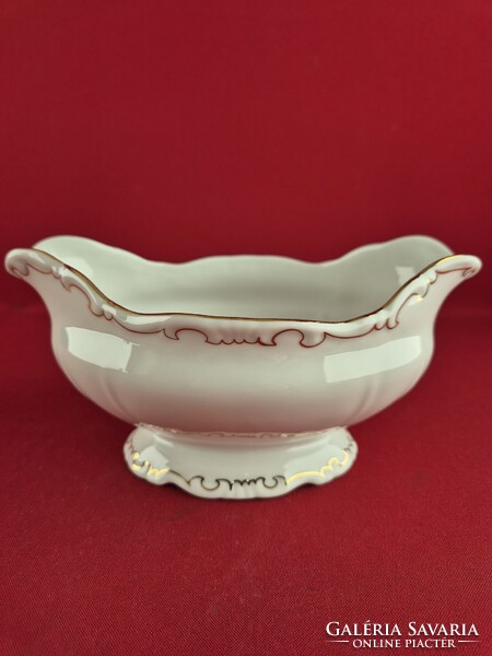 Zsolnay tollazott új szószos/mártásos tál