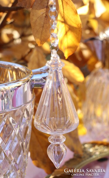 Kristály karácsonyfadísz