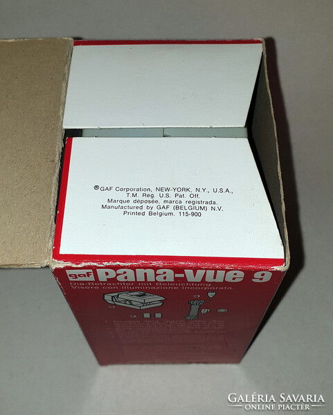 Retro GAF Pana-vue 9 dia-nézegető – hibátlan, dobozos, sosem használt!