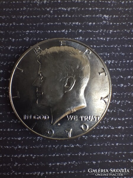 1970 Kennedy fél dollár ezüst