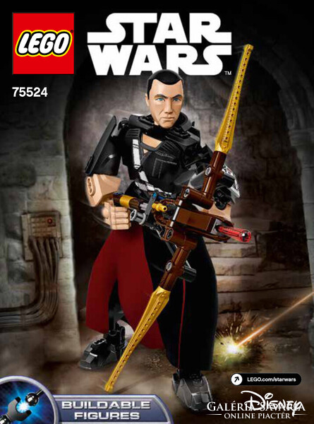 2017.LEGO® - Star Wars NO. 75524 Chirrut Îmwe FIGURA NAGY a képek szerint