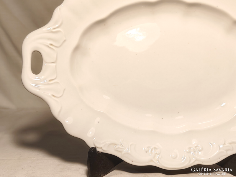 Zsolnay inda mintás pecsenyés, sültes tál 2