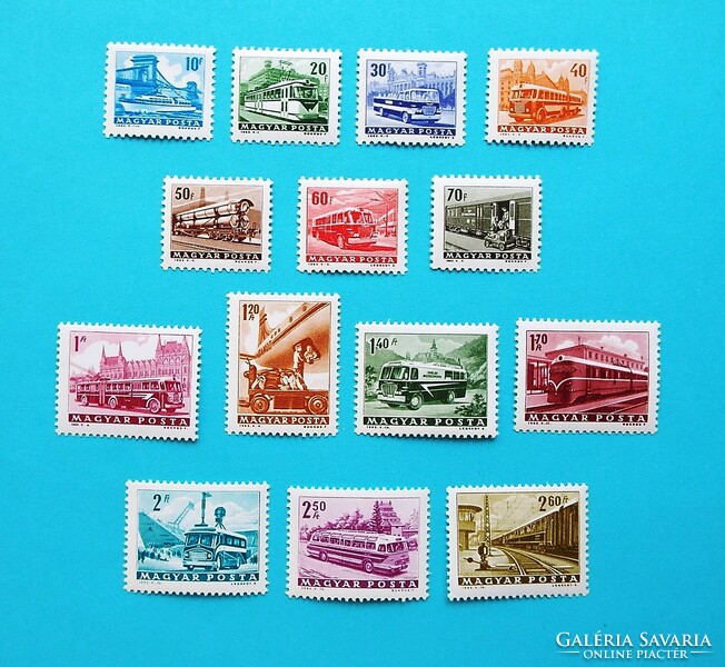 (Z) 1963. Közlekedés I. sor** - (Kat.: 1.000.-)