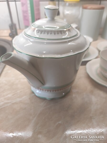 Antik zsolnay teás készlet