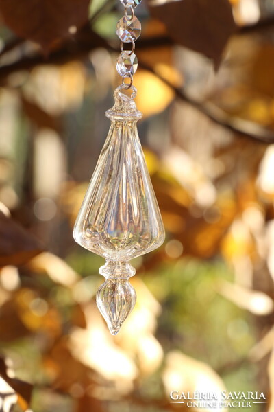 Kristály karácsonyfadísz