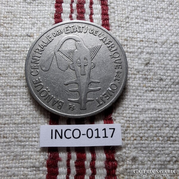 Nyugat-Afrika Államok 100 Frank 1976 VF