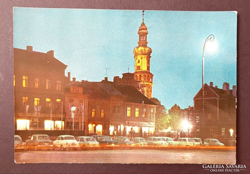 Sopron város képeslap