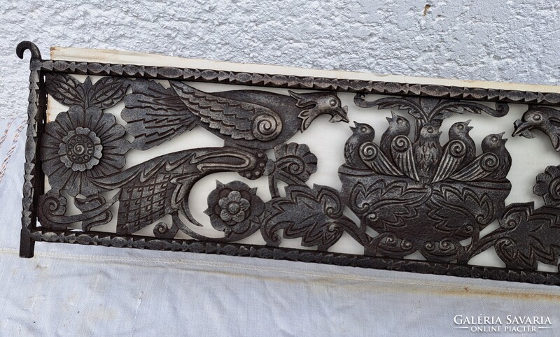 Kovácsoltvas virágtartó eladó ! Règi ! Kézi munka !