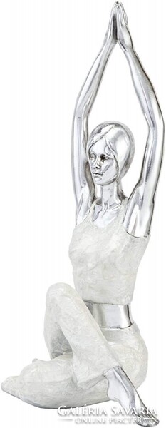 Jógázó nőalak szobor (28316)