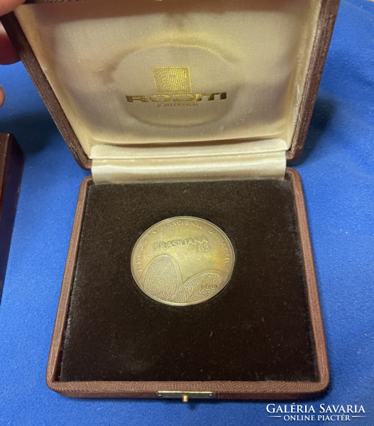 Nemzetközi Filatéliai Kiállítás Brazília 1983 emlékérem