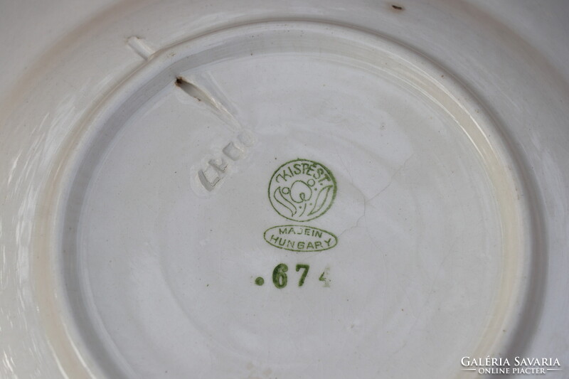 Kispesti kerámia falitányér