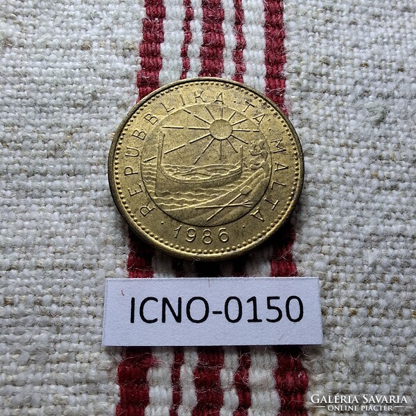 Málta 1 Cent 1986 EF