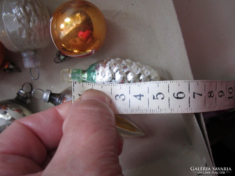 10 db Régi karácsonyfa dísz karácsonyfadísz