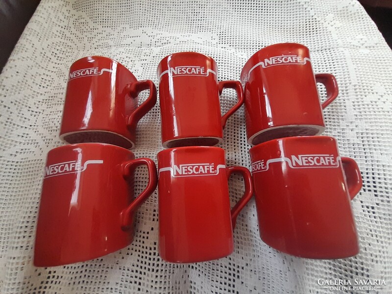 6 db Angol Nescafé bögre