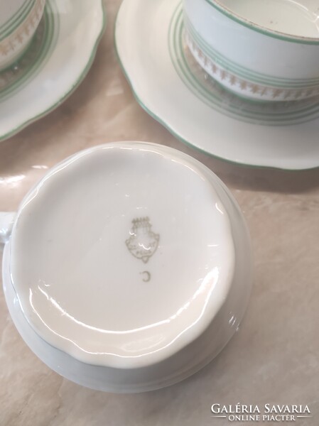 Antik zsolnay teás készlet