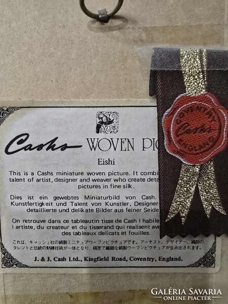 Selyem kép- 2 db , Gésa