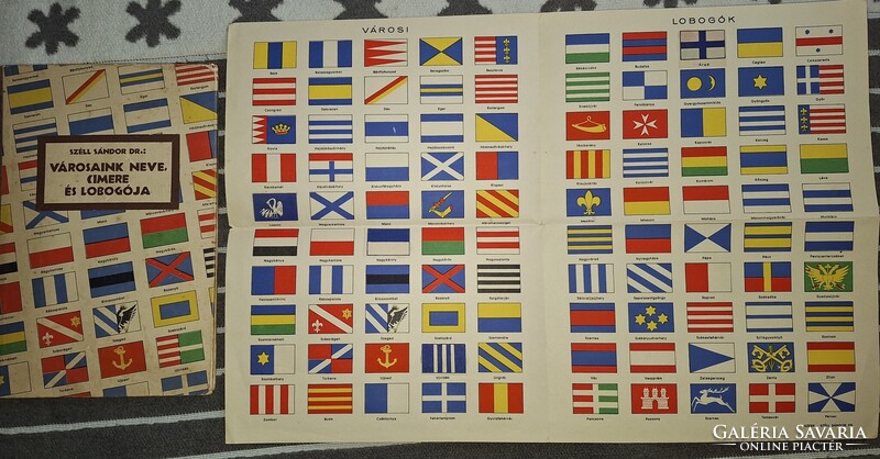 Dr. Széll Sándor: Városaink neve, címere és lobogója. Történeti és heraldikai tanulmány (Bp.) 1941.