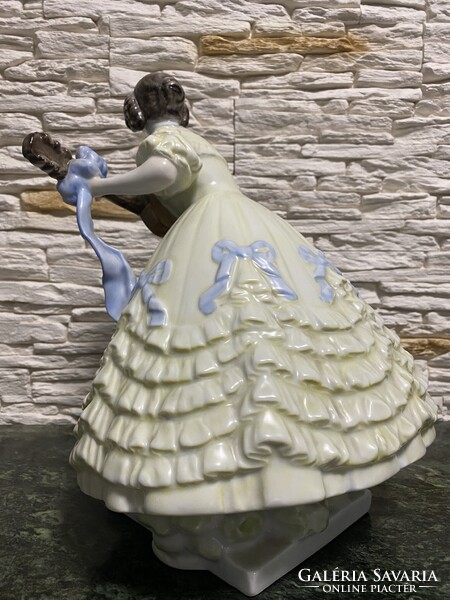 Herendi Antik Sárga Déryné! Hibátlan!