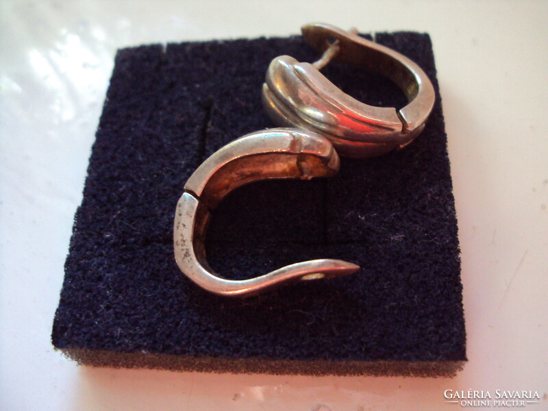 Ezüst fülbevaló 4 pár egybe vagy külön