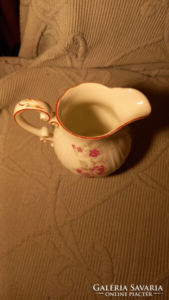 Régi zsolnay virágos tejkiöntő