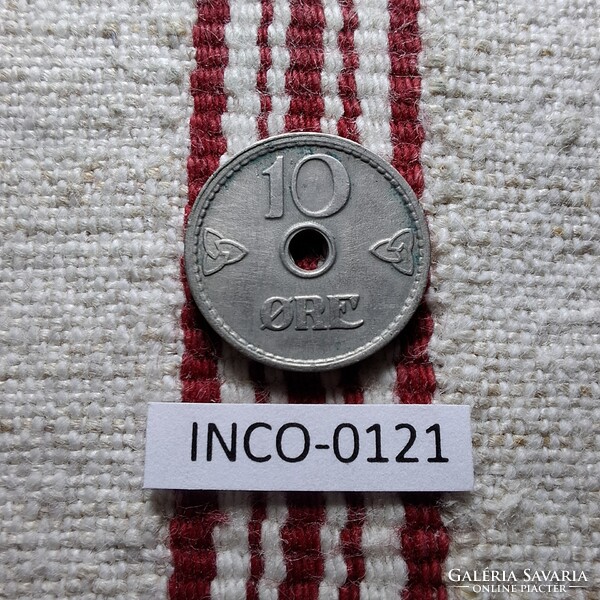 Norvégia 10 Öre 1951 EF