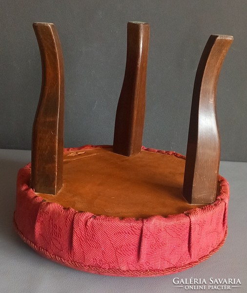 Antik egyedi 3 lábú szék,  stoki szófa ALKUDHATÓ design