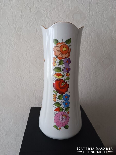 Kalocsai róla nagyméretű váza