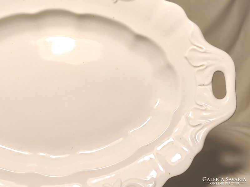 Zsolnay inda mintás pecsenyés, sültes tál 2