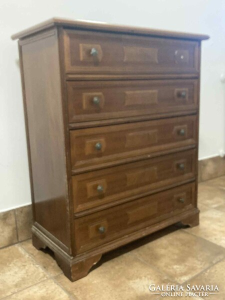5 Fiókos fa komód