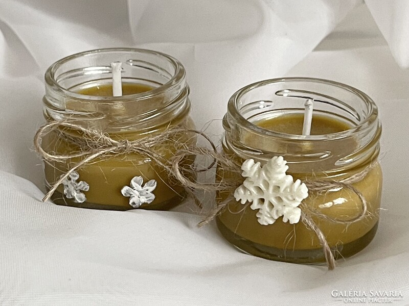 Szójaviasz mini illatgyertya karácsonyi illattal