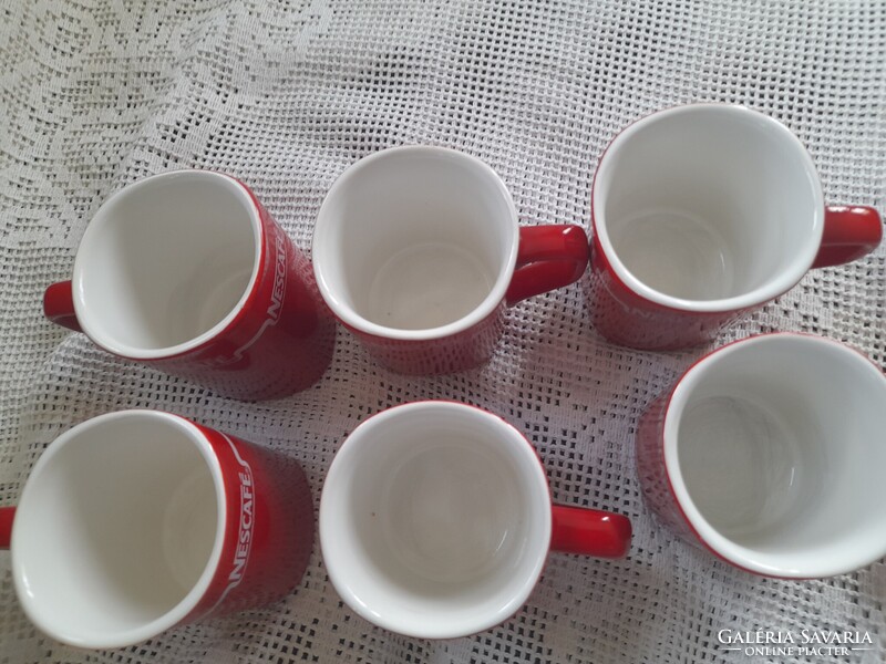 6 db Angol Nescafé bögre