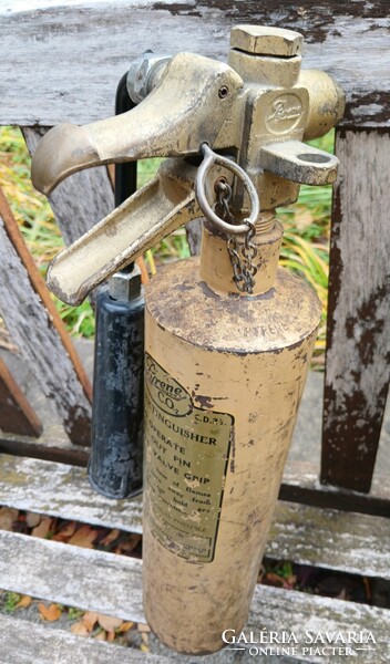 RITKA! PYRENE ANGOL FALI TŰZOLTÓ KÉSZÜLÉK, 1950-es (?) évek, régi retro vintage.
