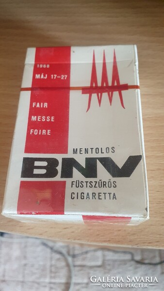 Régi BNV mentolos cigaretta