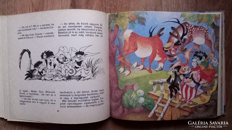 Fodor Sándor - Csipike mesekönyv 1984 - Rusz Lívia rajzaival