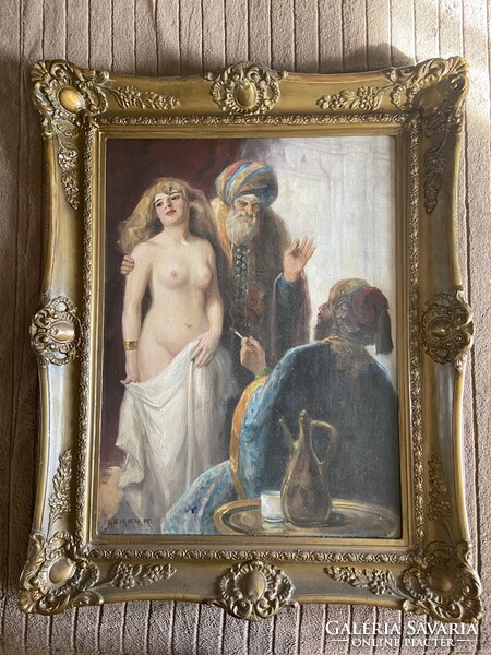 GEIGER RICHÁRD ( 1870-1945 ) - Rabszolganő