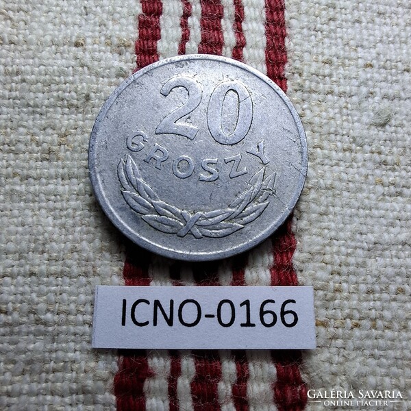 Lengyelország 20 Groszy 1978 VF