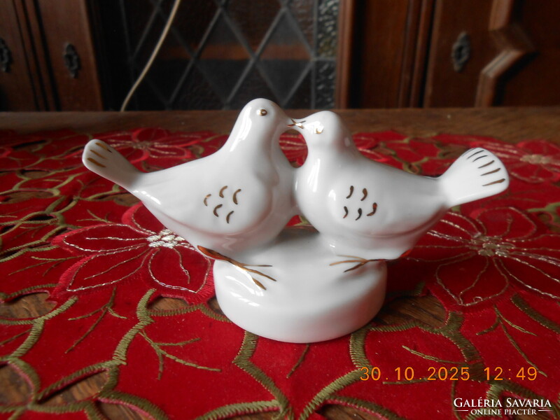 Zsolnay ritka galamb pár