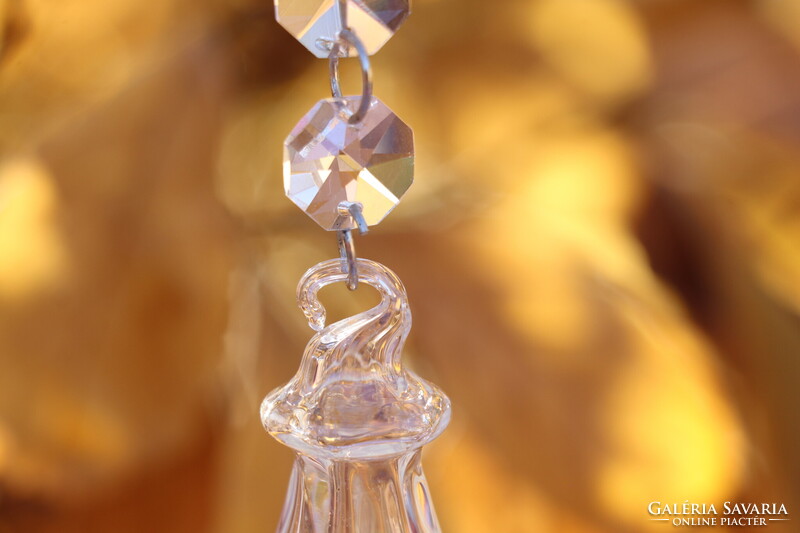 Kristály karácsonyfadísz