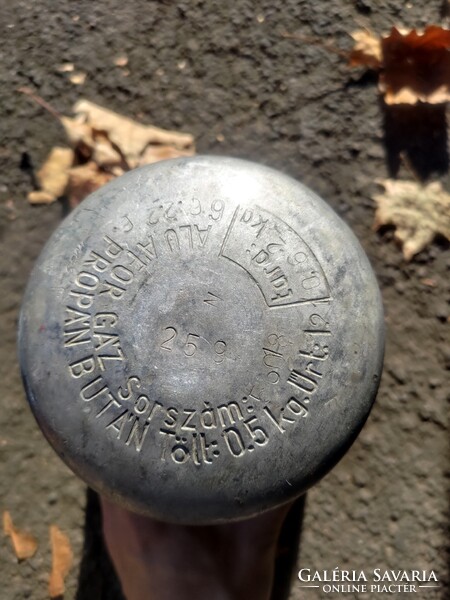 Retro kemping gázpalack