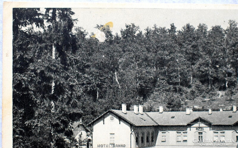 Kassa - Bankófüred / Hotel Banko - régi fotó képeslap