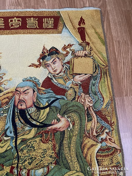 Nagyon szép Keleti szövőtt nagy méretű kép.