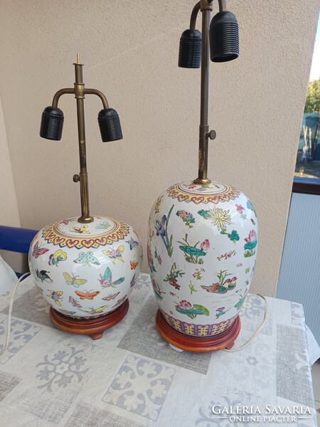 Antik Kínai lámpa pár.