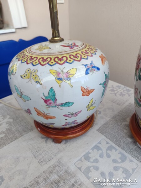 Antik Kínai lámpa pár.