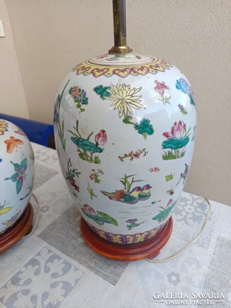 Antik Kínai lámpa pár.